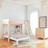 Oeuf Perch Einzelbett Weiß 90x200cm