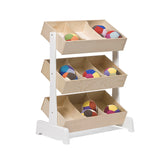 Oeuf Regal Spielzeugregal Birke Weiß