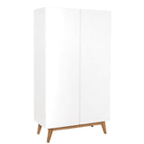 Quax Trendy Schrank 2 Türen 110 x 198, Weiß