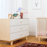 Oeuf chest of drawers changing table Merlin 3 Rhea birch white