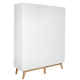 Quax Trendy wardrobe 3 doors 152 x 198 cm, white