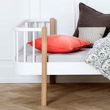 Oliver Furniture Wood Original Junior- und Kinderbett Weiß/Eiche 90x160 cm