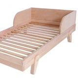 Laurette Juniorbett Lit Petipeton Junior Natur, lackiert 70x140 cm