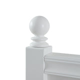 Sanders bed cot with or without knob Fanny 90x160 cm