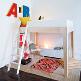 Oeuf Perch Hochbett Birke 90x200 cm