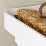 Oliver Furniture Wood Chest of 6 Drawers White + Changing Board Large