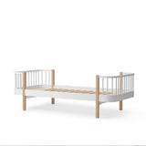 Oliver Furniture Wood Original Bett Weiß/Eiche 90x200 cm