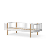 Oliver Furniture Wood Original sofa bed white/oak 90x200 cm
