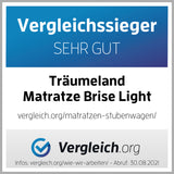 Träumeland Matratze Brise Light Wood für Oliver Furniture Wood Beistellbett 42x82 cm