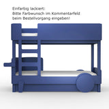 Mathy by bols Stockbett Discovery Natur/Farbe, Kiefernholz + MDF