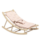 Oliver Furniture Wood Baby- und Kleinkindwippe Eiche/Rosa