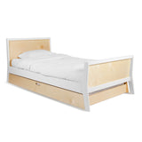 Oeuf Bett Sparrow Twin Birke Weiß 90x200 cm