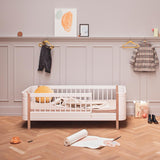 Oliver Furniture Wood Mini+ Juniorbett Weiß/Eiche 68x162 cm