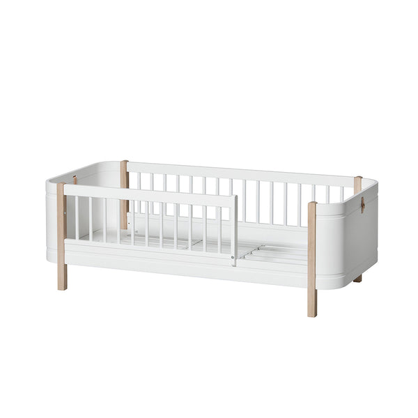 Oliver Furniture Wood Mini+ Juniorbett Weiß/Eiche 68x162 cm