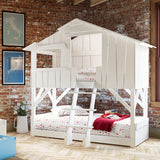 Mathy by bols Hüttenstockbett Hochbett Kieferholz + MDF