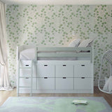 Muba Bespoke Bettsofa Block Xl mit 8 Schubladen 90x190 cm