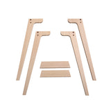 Oliver Furniture Wood Extra table leg set for Wood desk