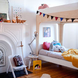 Oeuf Perch bunk bed birch and white 90x200 cm