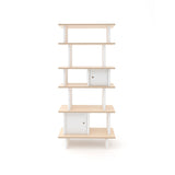 Oeuf Regal Vertical Mini Library in Birke Weiß