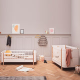 Oliver Furniture Wood Mini+ Geschwisterset (Ergänzung für Wood Mini+ Babybett inkl. Umbauset Juniorbett)