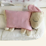 Engel & Bengel sheep cushion pink