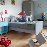 Laurette Einzelbett Lit Rond 90x200 cm