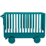 Laurette La Roulotte Babybett Gitterbett auf Rollen