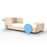 Mathy by bols Einzelbett Discovery Natur/Farbe, Kiefernholz + MDF