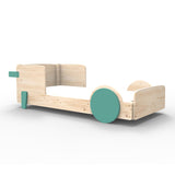 Mathy by bols Einzelbett Discovery Natur/Farbe, Kiefernholz + MDF