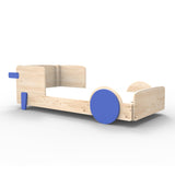 Mathy by bols Einzelbett Discovery Natur/Farbe, Kiefernholz + MDF