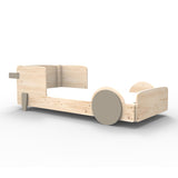 Mathy by bols Einzelbett Discovery Natur/Farbe, Kiefernholz + MDF