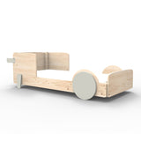 Mathy by bols Einzelbett Discovery Natur/Farbe, Kiefernholz + MDF