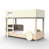 Mathy by bols Stockbett Discovery Natur/Farbe, Kiefernholz + MDF