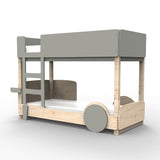 Mathy by bols Stockbett Discovery Natur/Farbe, Kiefernholz + MDF