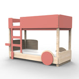 Mathy by bols Stockbett Discovery Natur/Farbe, Kiefernholz + MDF