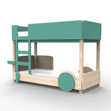 Mathy by bols Stockbett Discovery Natur/Farbe, Kiefernholz + MDF