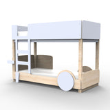 Mathy by bols Stockbett Discovery Natur/Farbe, Kiefernholz + MDF