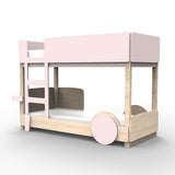 Mathy by bols Stockbett Discovery Natur/Farbe, Kiefernholz + MDF