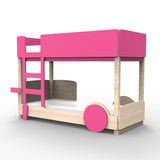 Mathy by bols Stockbett Discovery Natur/Farbe, Kiefernholz + MDF