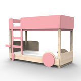 Mathy by bols Stockbett Discovery Natur/Farbe, Kiefernholz + MDF