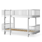 Oliver Furniture Wood Original Bunk Bed White & Oak 90x200 cm