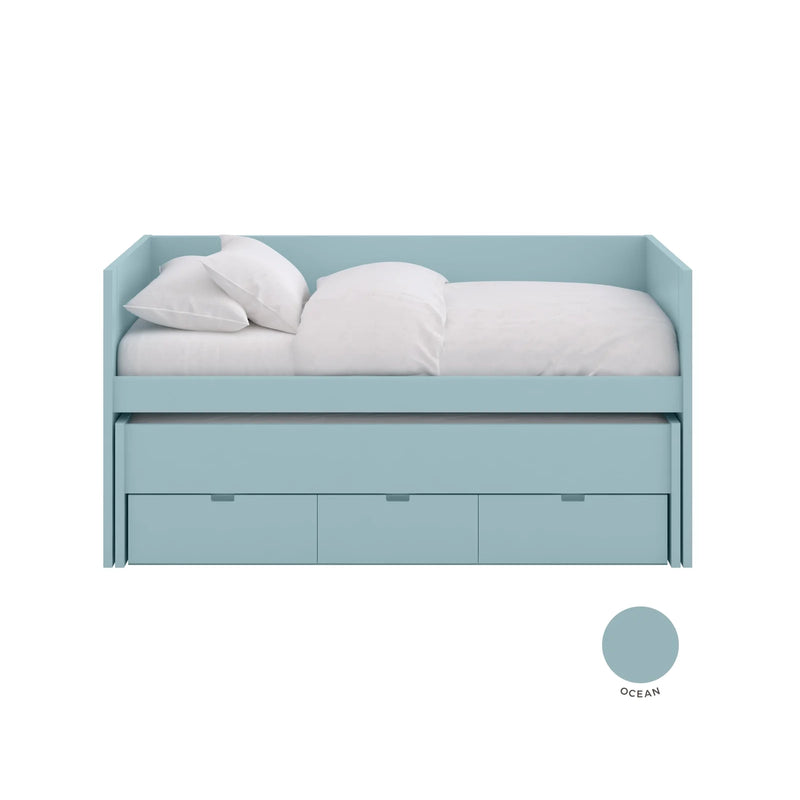 Muba Bespoke Bettsofa Nido Movil mit Ausziehbett und Schubladen 90x200 cm