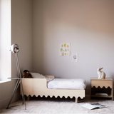 Oeuf Bett Kleinkinderbett Juniorbett Moss Birke 70x140 cm