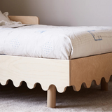 Oeuf Bett Kleinkinderbett Juniorbett Moss Birke 70x140 cm