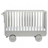 Laurette La Roulotte Babybett Gitterbett auf Rollen