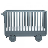 Laurette La Roulotte Babybett Gitterbett auf Rollen