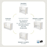 Naolima MoveMi® Babybett + Laufgitter