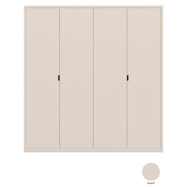 Muba Bespoke 4-door wardrobe 144x247 cm