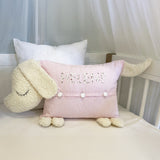 Personalisierung für Schaf- und Hundekissen Engel & Bengel