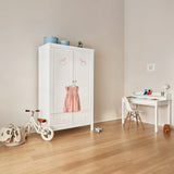 Isle of dogs junior bed, curved side, white 90x200 cm